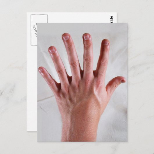 Carte Postale Chiffre supplémentaire (Devant / Derrière)