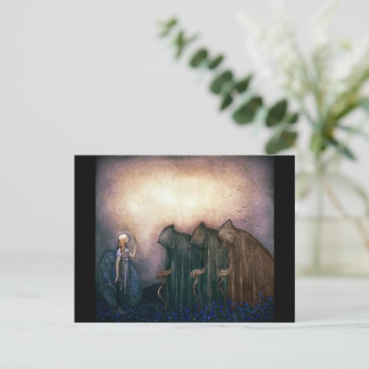 Carte Postale Chiffres à capuchon (Debout devant)