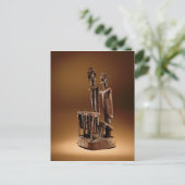 Carte Postale Chiffres avec xylophone (Debout devant)