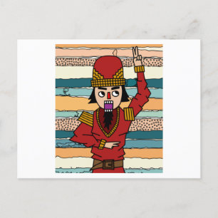 Carte Postale Chiffres Casse-Noix