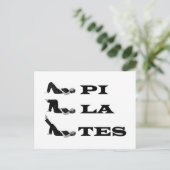 Carte Postale Chiffres de Pilates ! (Debout devant)