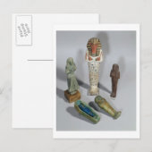 Carte Postale Chiffres d'Ushabti (Devant / Derrière)