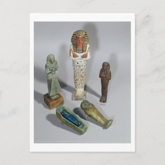 Carte Postale Chiffres d'Ushabti (Devant)