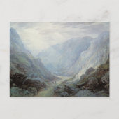 Carte Postale Chiffres Reposant Sur Le Chemin À Travers Une Port (Devant)