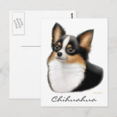 Carte postale Chihuahua (Devant / Derrière)