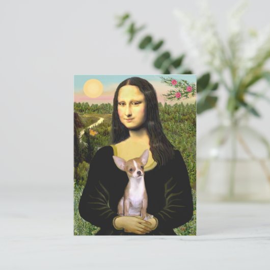 Carte Postale Chihuahua 1b - Mona Lisa (Debout devant)