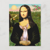 Carte Postale Chihuahua 1b - Mona Lisa (Devant)
