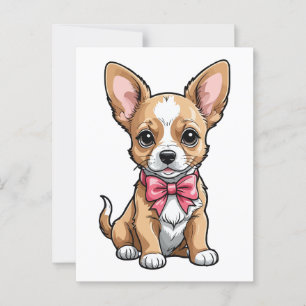 Carte Postale Chihuahua Chig