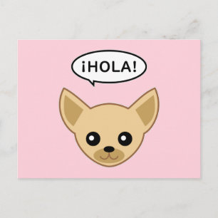 Carte Postale Chihuahua dit ¡Hola!