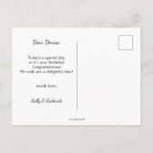 Carte postale Chihuahua Dog Painting (Dos)