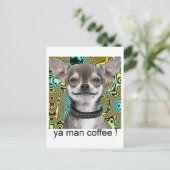 Carte Postale Chihuahua dog smiling (Debout devant)