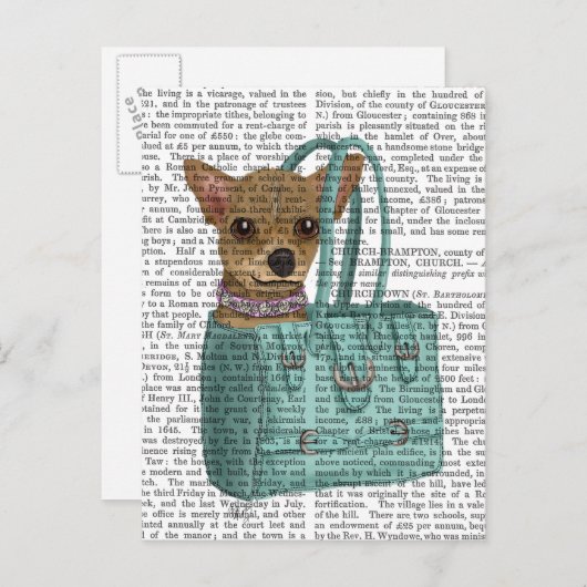 Carte Postale Chihuahua En Sac (Devant / Derrière)