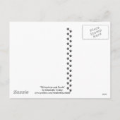 Carte postale Chihuahua et Père Noël (Dos)