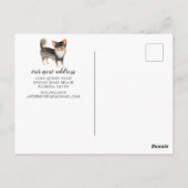 Carte postale Chihuahua Moving Faire-part (Dos)