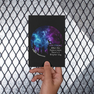 Carte Postale Chihuahua Sensibilisation au suicide Propriétaires