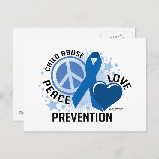 Carte Postale Child Abuse PLC (Devant / Derrière)