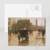 Carte Postale Childe Hassam - Columbus Avenue (Devant / Derrière)