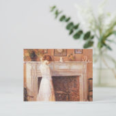 Carte Postale Childe Hassam - Dans la vieille maison (Debout devant)