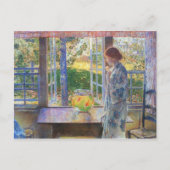 Carte Postale Childe Hassam - La fenêtre du poisson d'or (Devant)