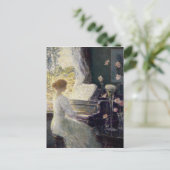 Carte Postale Childe Hassam - La Sonate (Debout devant)