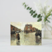 Carte Postale Childe Hassam - Rainy Day, Boston (Debout devant)