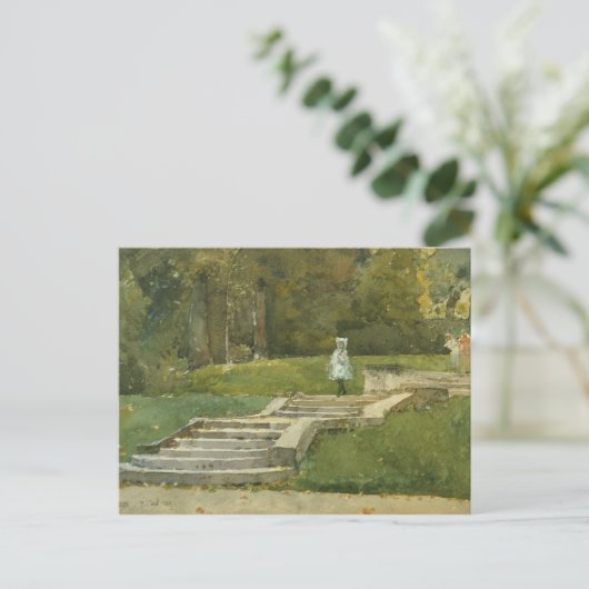 Carte Postale Childe Hassam - Saint-Cloud (Debout devant)