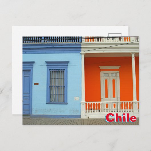 Carte Postale Chili (Devant / Derrière)