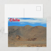 Carte Postale Chili (Devant / Derrière)