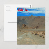 Carte Postale Chili (Devant / Derrière)