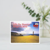 Carte Postale Chili - Île de Pâques - (Debout devant)