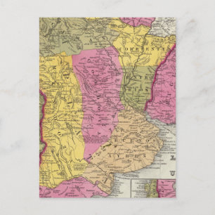 Carte Postale Chili, La Plata Et Uruguay