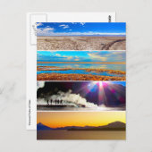 Carte Postale chili parques (Devant / Derrière)