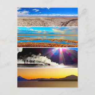 Carte Postale chili parques