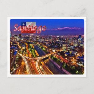 Carte Postale Chili - Santiago -
