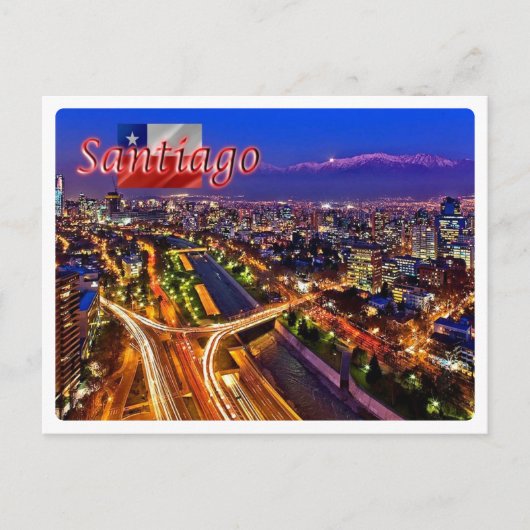 Carte Postale Chili - Santiago - (Devant)