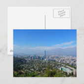Carte Postale Chili - Santiago - Globalement (Devant / Derrière)