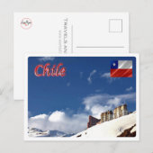 Carte Postale Chili - Vallée du Nevado (Devant / Derrière)