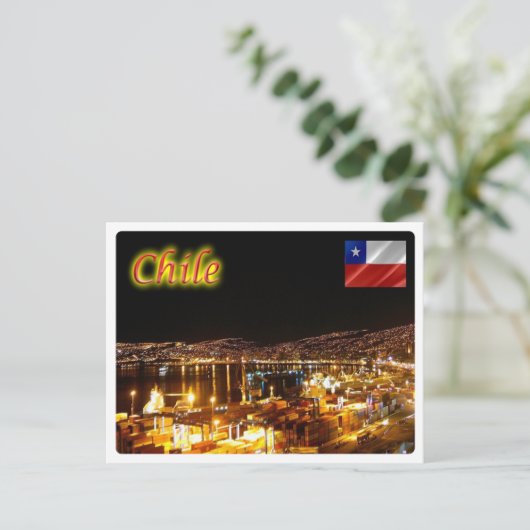 Carte Postale Chili - Valparaiso - (Debout devant)