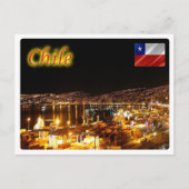 Carte Postale Chili - Valparaiso - (Devant)