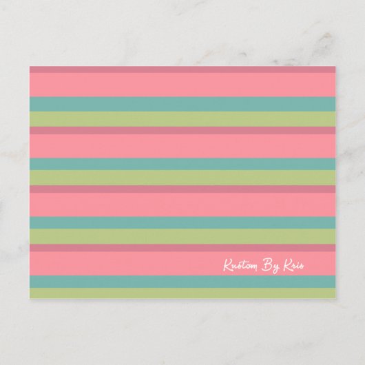 Carte postale Chill & Grill (Dos)