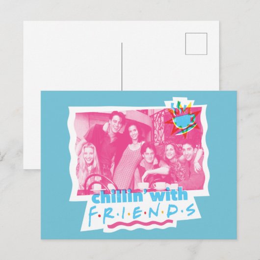 Carte Postale Chillin' avec AMIS™ (Devant / Derrière)