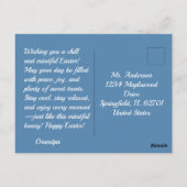 Carte Postale Chillin comme un lapin minable Pâques (Dos)