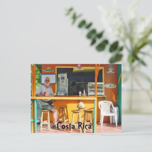 Carte Postale Chillin' Out au Costa Rica (Debout devant)