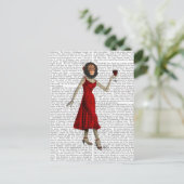 Carte Postale Chimau Au Vin (Debout devant)