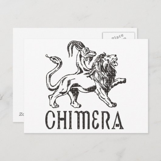 Carte Postale Chimera (Devant / Derrière)