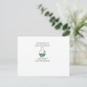 Carte Postale Chimie (Debout devant)