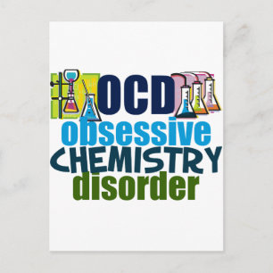 Carte Postale Chimie drôle