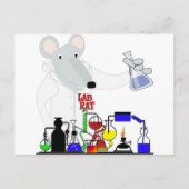 CARTE POSTALE CHIMIE LAB RAT (Devant)