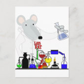 CARTE POSTALE CHIMIE LAB RAT (Devant)