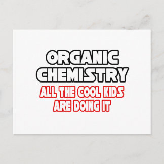Carte Postale Chimie organique...Enfants Cool